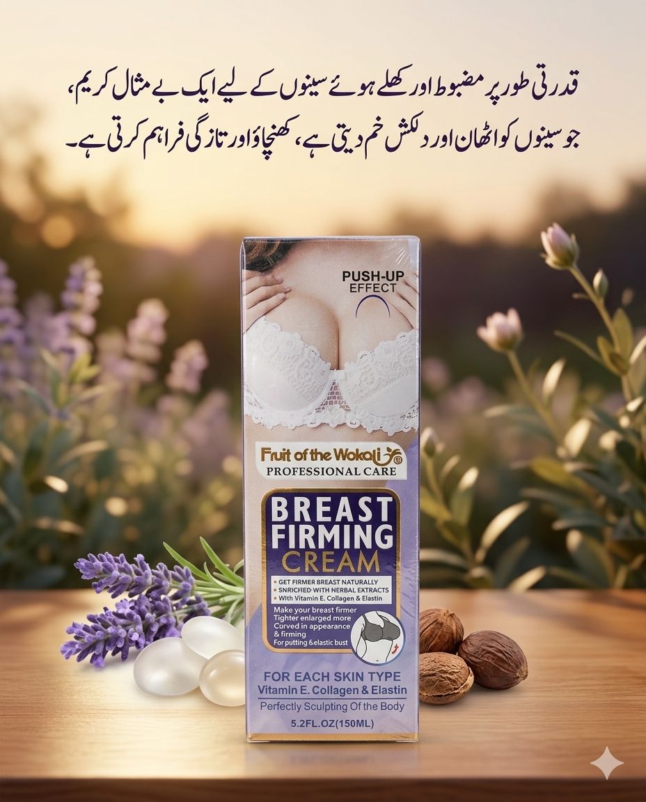 Breast Firming Cream by Fruit of the Wokali