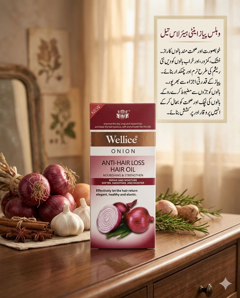 Wellice Garlic Anti-Hair Loss Oil
