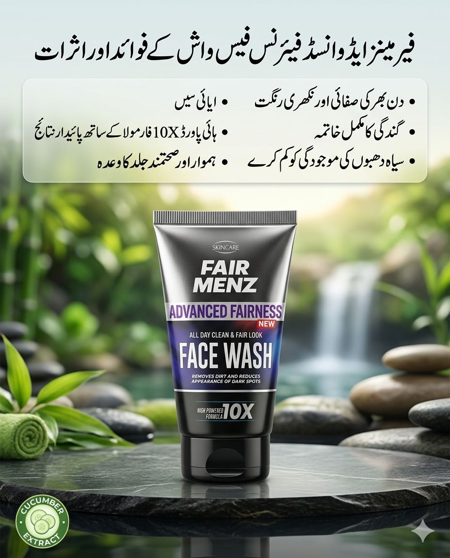 Fair Menz Advanced Fairness Face Wash