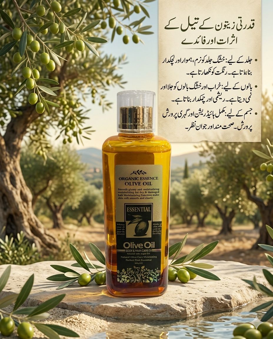 Natural Olive Essence (Body & Hair Oil)