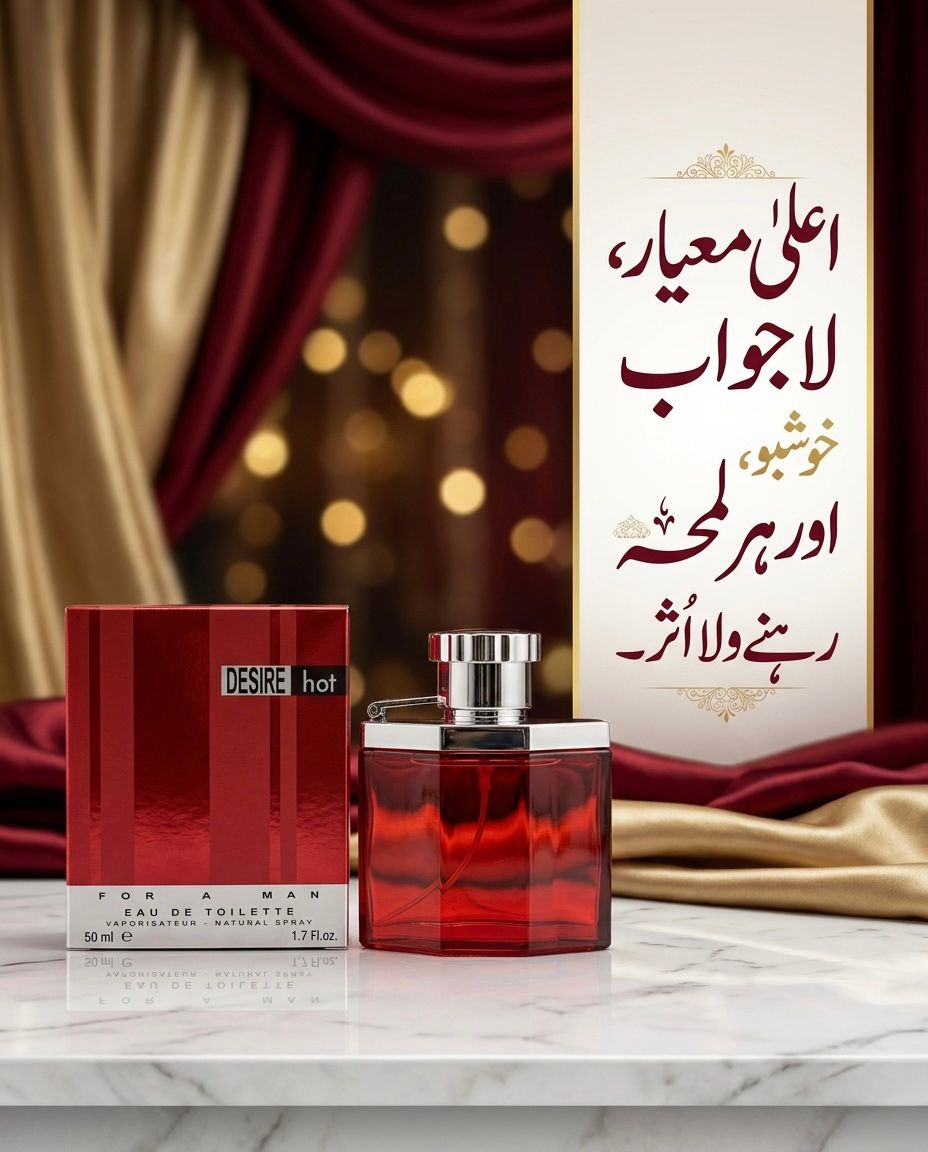 8. Desire Hot for Men (50ml)