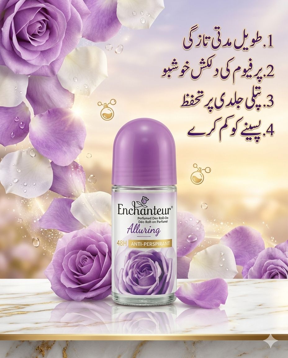 Enchanteur Perfumed Deo  ...  Roll-On (Alluring)