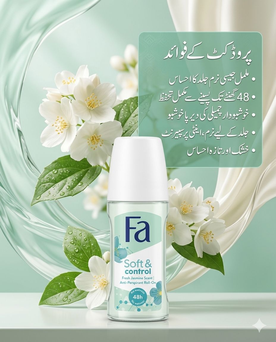 Fa Soft & Control (Fresh Jasmine Scent)
