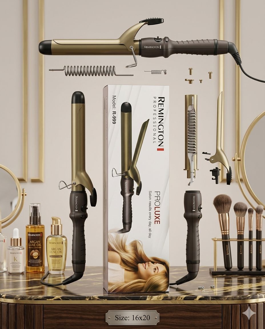 Remington ProLuxe Curling Iron (Model: R-999)