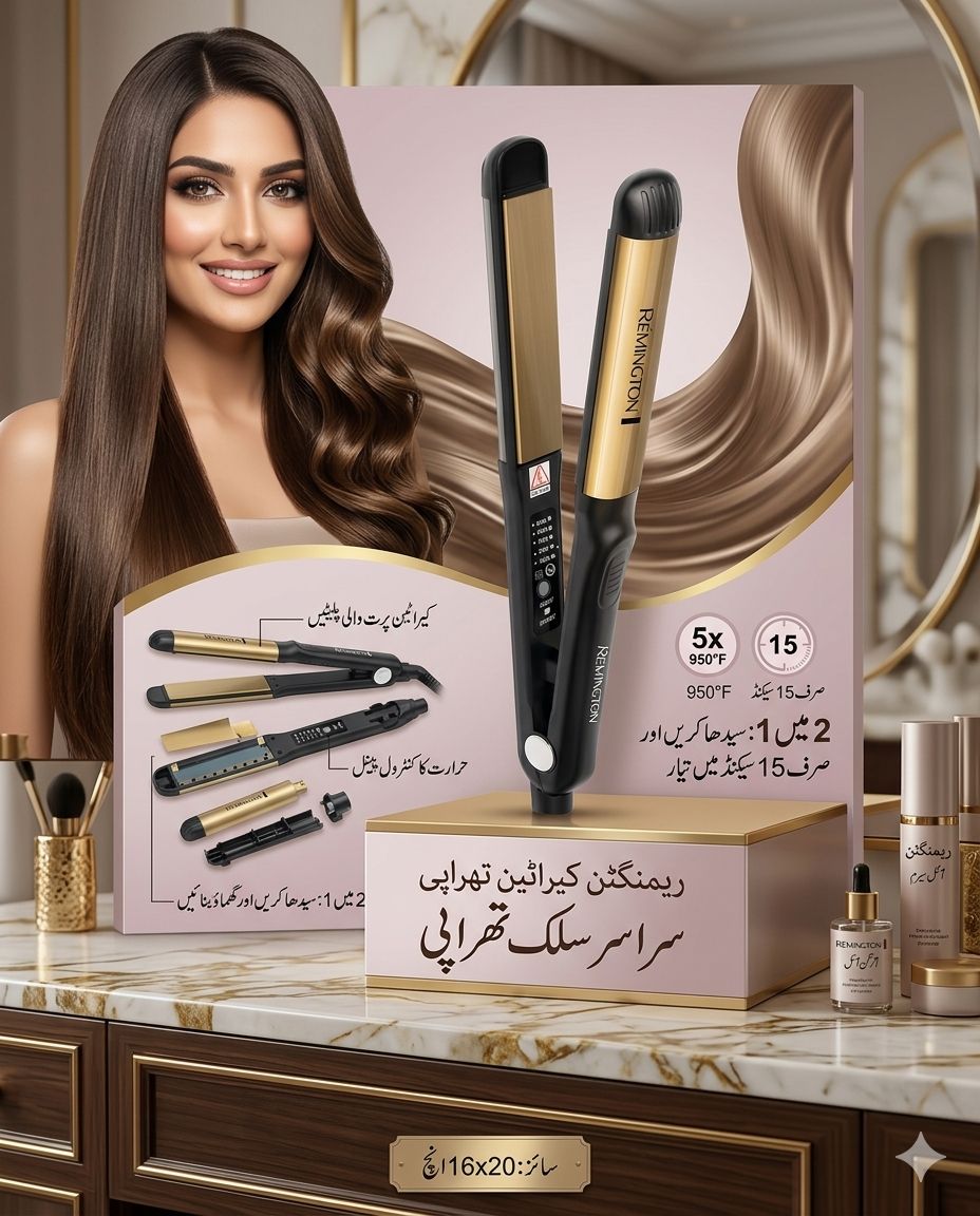 Remington Keratin Therapy Silk Straightener