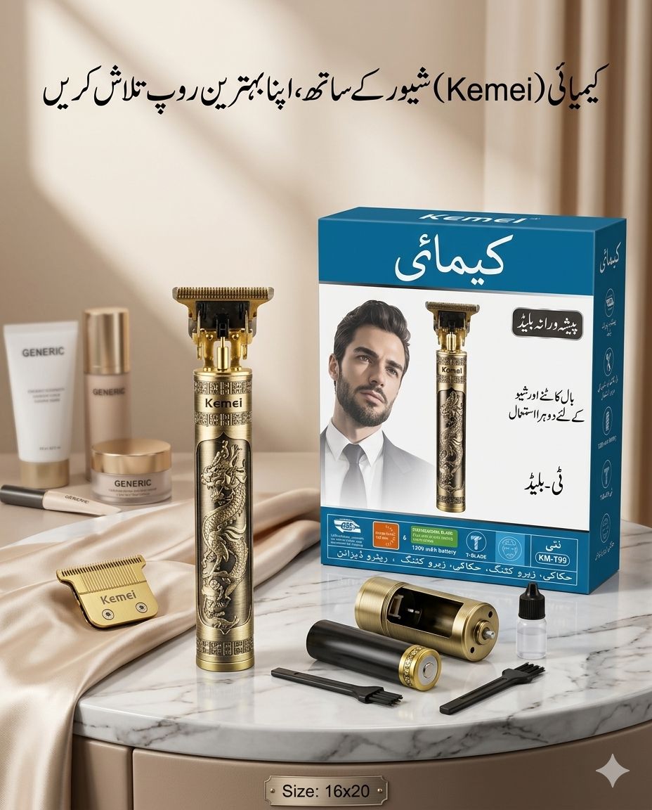 Kemei Professional Dragon Hair Trimmer (KM-T99)  ...