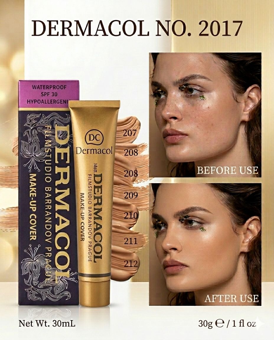 Dermacol Make-up Cover  (Shade: 2017