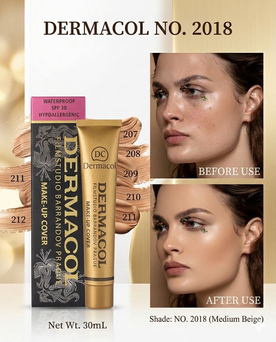 Dermacol Make-up Cover  (Shade: 2018